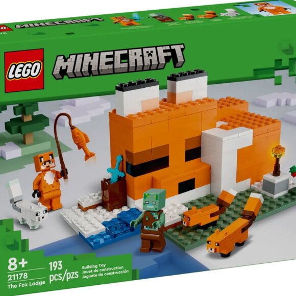 LEGO Minecraft – The Fox Lodge (21178), 193 pcs. - Picture 1 of 4